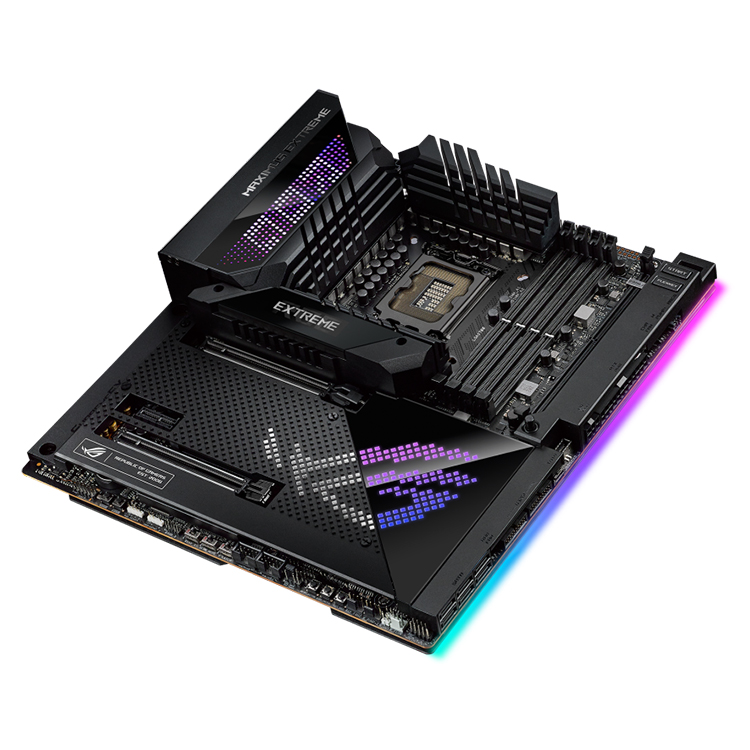 ASUS ROG MAXIMUS Z690EXTREME使用マザーボードは、第12世代IntelCore