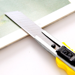 Large stainless steel utility knife, knife holder, industrial <b>metal</b> knife, office paper cutter, unboxing <b>tool</b>, wallpaper knife - Product Image 4
