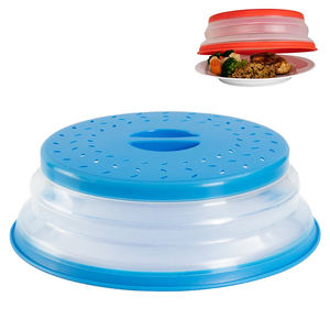 Tapa Protectora para Cocina, Cubierta de Plástico para Alimentos para Microondas, Plegable - Product Image 4