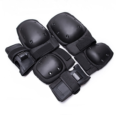 Motorcycle Safety Gear protection 3 in 1 Wrist Protector Elbow and Knee Pads