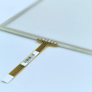 Écran tactile résistif de pouce 4 fils Écran tactile résistif de 5.7 pouces Verre tactile à 4 fils Structure en verre de film <span class=keywords><strong>ITO</strong></span> - Product Image 2