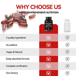 <span class=keywords><strong>Capsule</strong></span> di Coenzima Q10 e Astaxantina con Vitamina E, Integratore per la Salute del Cuore, Energia, Antiossidante e Supporto Immunitario, 60 <span class=keywords><strong>Capsule</strong></span> - Product Image 5