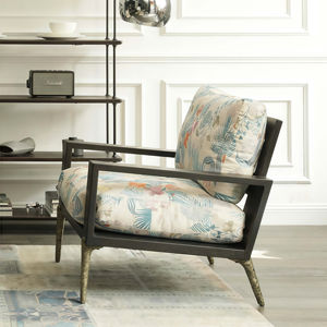 Ghế sofa đơn hiện đại cao cấp thủ công, ghế bành trang trí phổ biến cho phòng khách, phòng ăn, phòng ngủ hoặc khách sạn, bán buôn - Product Image 4