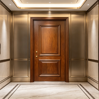 Portes intérieures en acier et verre, modernes, pour bureaux, entrées principales, villas, hôtels, appartements, résidentielles, commerciales, étanches