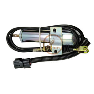 Vanne solénoïde d'arrêt de carburant 24V de haute qualité 11N6-66030-24 pour excavatrice, pièces de générateur - Product Image 2