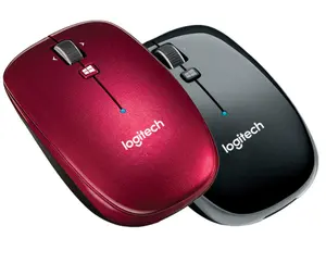 Logitech m557 mouse sem fio lateral, mouse logitech para esquerda ou direita, para mouse