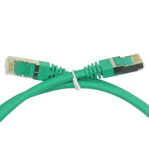 <span class=keywords><strong>Cordon</strong></span> de raccordement intérieur 1m SFTP STP CAT6 Câble <span class=keywords><strong>Ethernet</strong></span> 24 AWG 26AWG OEM Double Blindage LSZH LSOH Snag less Molded Boot ICT Network - Product Image 3