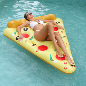 TANYOZHE <b>Inflatable</b> Pizza <b>Float</b> 180x150cm PVC Adult Floating Lounger Pool Lounge Seat - Product Image 1
