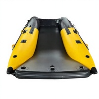 Bateau Catamaran Gonflable en PVC/TPU de 330 cm, Best-Seller, avec Plancher Drop Stitch, Bateau de Course pour 4 Personnes, Utilisation Extérieure