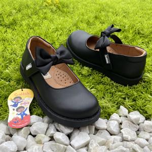 Crabkids Cô Gái Đơn Giản Cổ Điển Giày Da Cho Trẻ Em Đồng Phục Ăn Mặc Thời Trang Và Đơn Giản Cổ Điển Giày Da - Product Image 4