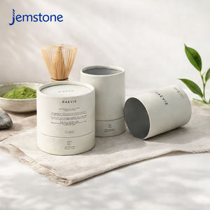 Emballage personnalisé en tube de carton écologique pour parfums, épices, sel, aliments, thé matcha, tube en papier cylindrique de qualité alimentaire - Product Image 6
