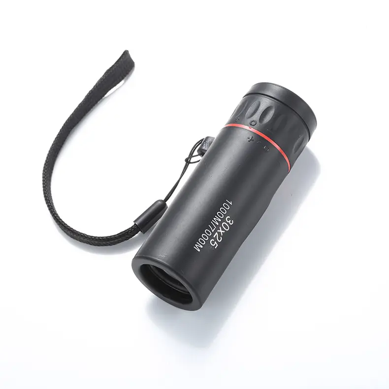 Telescópio monocular de alta definição 30X25 para viagens ao ar livre, câmera móvel