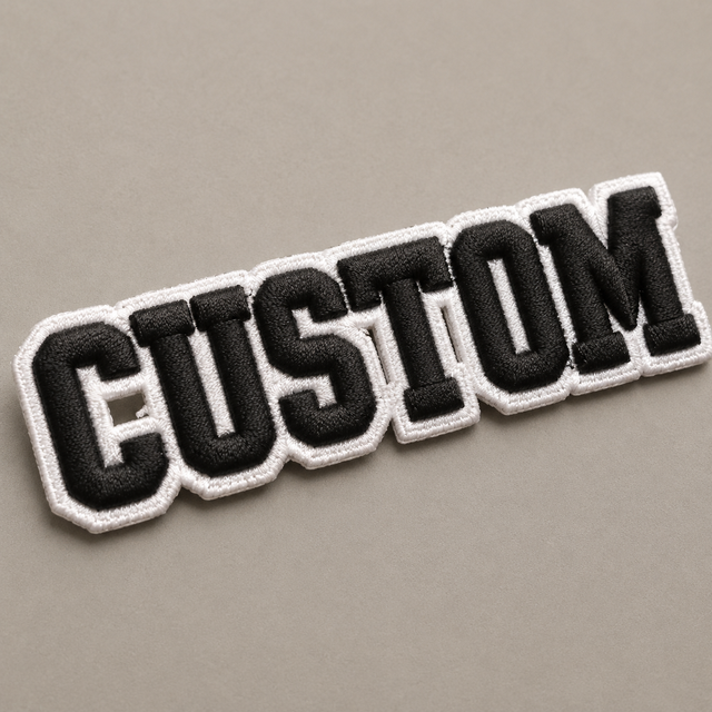 Custom Heat Press 3D Puff Logo Baseball Badges and Patch Embroidered Patch Sew on Iron on Clothing Patches