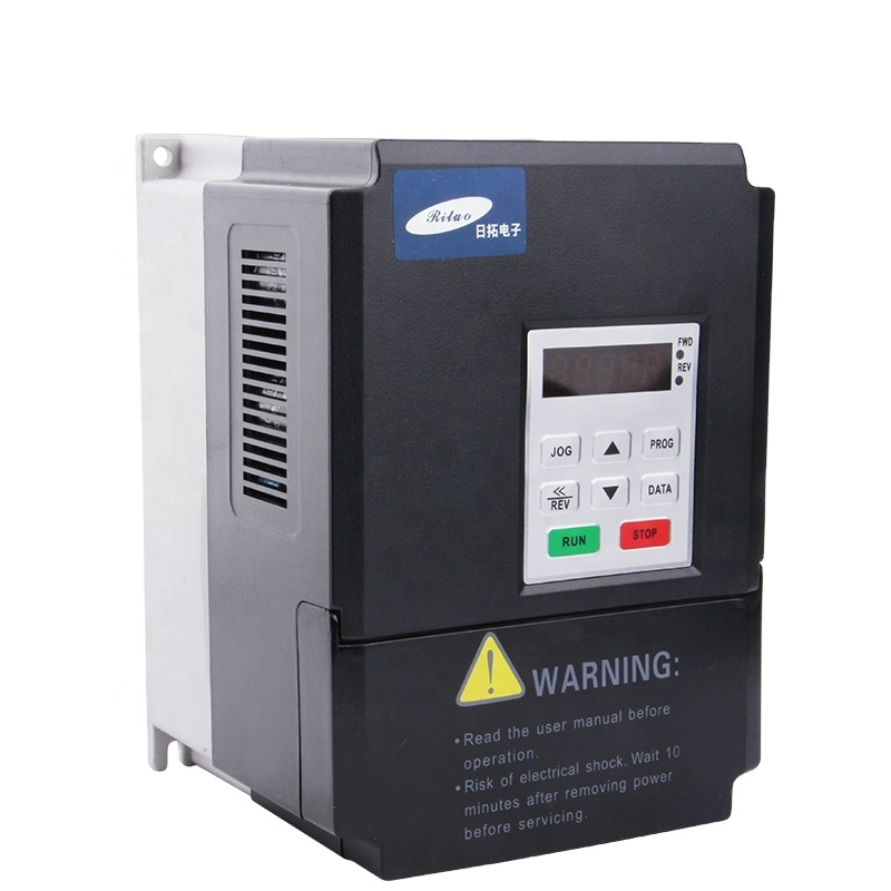 Hycnc rituo 2.2kw инвертор 220v 380v Vfd частотно-регулируемый инвертор для быстроходного шпинделя фасонно-фрезерного станка с ЧПУ контроллер скорости двигателя конвертер