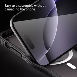Nouvelle <span class=keywords><strong>Coque</strong></span> de Téléphone Antichoc PC+TPU Magnétique <span class=keywords><strong>Compatible</strong></span> avec <span class=keywords><strong>iPhone</strong></span> <span class=keywords><strong>11</strong></span> <span class=keywords><strong>12</strong></span> 13 14 15 16 - Product Image 4