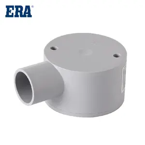 ERA AS/NZS2053 Watermark UPVC/PVC/Plastic/Pressure pipe fittings Conduit Pipes 1 way Junction Boxs