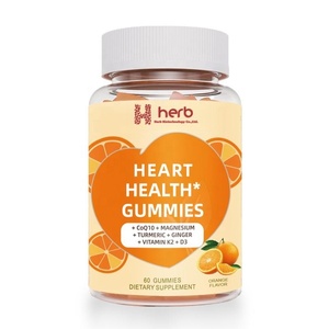 Gomitas CoQ10 Personalizadas Meelefu con Bergamota, Hibisco, Vitamina K2+D3, Glicinato de Magnesio y Pimienta de Cayena para la Salud del Corazón - Product Image 1