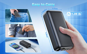 מפעל מותאם אישית קיבולת גבוהה 50000mah אולטרה דק חשמל נייד pd 22.5w טעינה מהירה עם סוג c מיקרו <span class=keywords><strong>usb</strong></span> עבור טלפון סלולרי - Product Image 4