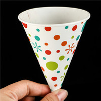 Gobelet en papier pliable personnalisé pour café avec logo, support papillon, à paroi simple, jetable, avec couvercle (Pappbecher)