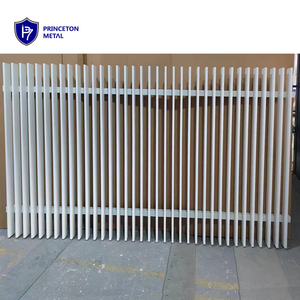 Gỗ Kim Loại vườn trellis picket hàng rào nhà mô hình 3D Bảng điều khiển hàng rào nhôm 3D dễ dàng lắp ráp các tính năng sơn tĩnh điện - Product Image 5