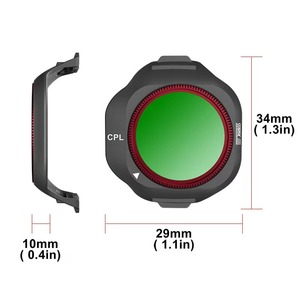 STARTRC Ensemble de <span class=keywords><strong>3</strong></span> <span class=keywords><strong>filtres</strong></span> <span class=keywords><strong>ND</strong></span> pour <span class=keywords><strong>DJI</strong></span> <span class=keywords><strong>Mini</strong></span> 5 <span class=keywords><strong>Pro</strong></span> CPL ND16 ND64 Objectif d'appareil photo Kit de filtre à densité neutre - Product Image 5