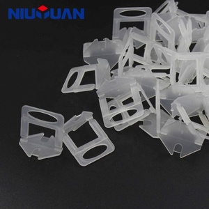 NIUYUAN Sistema di Livellamento per Piastrelle in Ceramica e Plastica, Clip Bianche da 1mm, 1.5mm, 2mm, 2.5mm, 3mm - Product Image 1