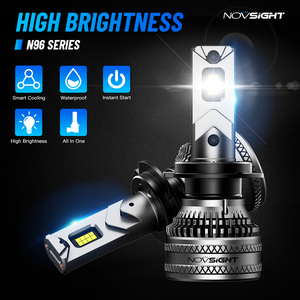 Fari LED per Auto N96 Super Luminosi 40000LM Universali per <span class=keywords><strong>Audi</strong></span> A4/A1/A8 Impermeabili IP68 H13/H11/9005/9006/H7/H4 - Product Image 2