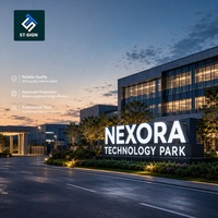 Enseigne commerciale Shuntai, enseigne personnalisée, enseigne avec logo, lettres en relief LED, enseigne en acrylique illuminée pour magasin de détail, salon, devanture de magasin