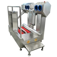 Station d'hygiène pour cuisine centrale : Lave-bottes automatique pour boulangerie et transformation de fruits