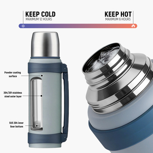 YATAI 1.4L/1.8L Large Capacity <b>Hot</b>/Cold Leak-Proof Stainless Steel 304 Vacuum Insulated Travel <b>Flask</b> Custom Logo BPA Free - Product Image 3