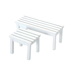 Mode Miniature chaise de stationnement meubles en plastique 1:12 maison de poupée accessoires poche nourriture jouer Simulation petits ornements tabouret - Product Image 1