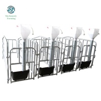 Équipement d'élevage de porcs, cage pour truies, cage de gestation