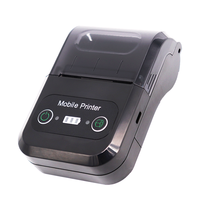 Printer Barcode termal Mini 58mm | Printer penerimaan POS portabel untuk Android/iOS/Windows/Mac