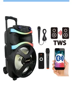 Nuovo Dj Vibration Sub Woofer carrello da 12 pollici altoparlante Karaoke Enceinte Bocinas Parlantes J_BL BT TWS partybox altoparlanti ktv