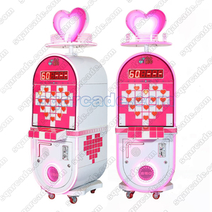 Timer a gettoni con motore visivo multiplo a 16 tasti Happy Tapping Naughty Beans Reaction Test macchina gioco per bambini - Product Image 3