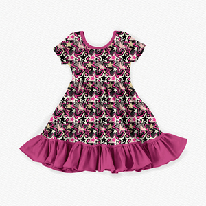 Casual Christmas Bamboo Pajamas Baby <strong>Dress</strong> Cartoon Pattern Bamboo Pajamas Character Custom Print Bamboo Pajamas - Product Image 4