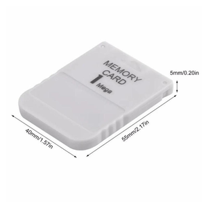 Nuevas Tarjetas de Memoria de 1Mega 1MB 1M de Almacenamiento de Datos, Material ABS, para Accesorios de Juego PS1, en Oferta - Product Image 5