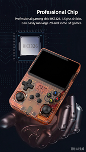 Console de jeu vidéo portable rétro classique 128G R36S 3,5 pouces, écran couleur HD, console de jeu portable - Product Image 2