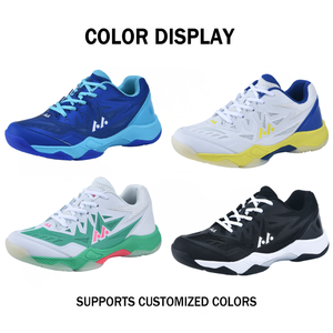 Chaussures de badminton unisexes en gros, chaussures de sport décontractées, légères, antidérapantes, résistantes à l'usure, stables, respirantes, chaussures d'entraînement professionnelles - Product Image 2