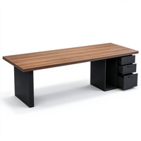 Nouvelle table de conférence pliable en bois moderne et convertible, mobilier de bureau pour hôtels, écoles, hôpitaux à Guangzhou