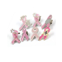 Collier rose pour érection contre le Cancer du sein, 5 pièces, vente en gros