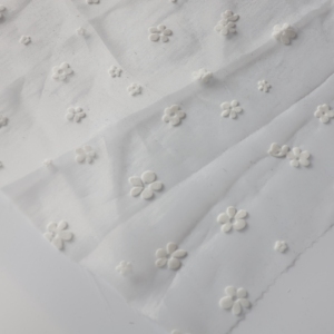 Wholesale Customized Lightweight High Quality White <strong>Tulle</strong> Fabric Knitted Polyester Designed for Wedding Embroidery and Curtain - Product Image 5
