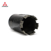 Foret diamanté 50 mm M14/5/8-11 pour granit et marbre, outil de perçage à brasage sous vide à sec, scie cloche pour pierre de granit