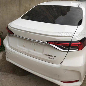 For Toyota Corolla Spoiler 2019 2020 2021 2022 ABS <b>Plastic</b> Primer Color Rear Trunk Spoiler Wing Car Accessories - Product Image 3