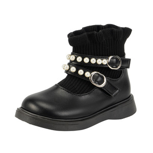 <span class=keywords><strong>Stivali</strong></span> a calzino da ragazza in stile coreano primavera 2024 <span class=keywords><strong>stivali</strong></span> corti a tubo basso con chiusura a Zip in <span class=keywords><strong>gomma</strong></span> per l'inverno - Product Image 5