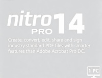 Wallis TAO24/7 Online Nitro PDF Pro 14, Tarjeta de Edición de PDF Original y Genuina de por Vida, con Garantía Integral