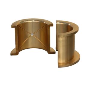 Accesorios mecánicos de hardware carcasas de cojinete de cobre resistentes al desgaste y a la corrosión - Product Image 1