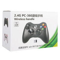 Caja de Juegos para Smart TV, Control Inalámbrico de 2.4GHz con Motor de Vibración para Juegos de PC Steam en Windows