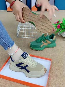 Zapatillas Deportivas para <span class=keywords><strong>Mujer</strong></span>, Primavera 2026, PU, Suela Gruesa, Estilo Informal, Suela Suave, Estilo Forrest Gump, Zapatillas para Correr, Torre, Tacón Bajo, Evergreen - Product Image 6
