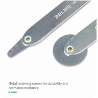 Kit d'outils de réparation et de démontage RELIFE RL-060 en métal avec spatule et jeu de sondes pour écran de téléphone